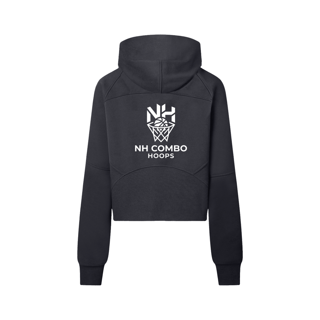 Woman’s Cropped Half-Zip Hoodie