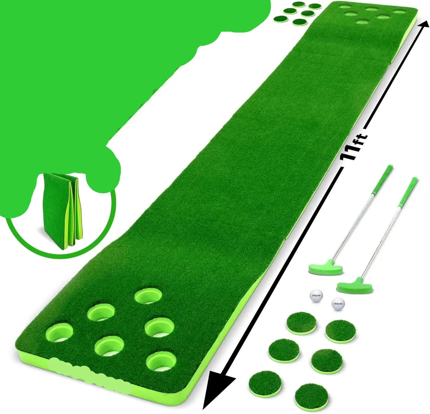 11-Foot Putting Green Showdown