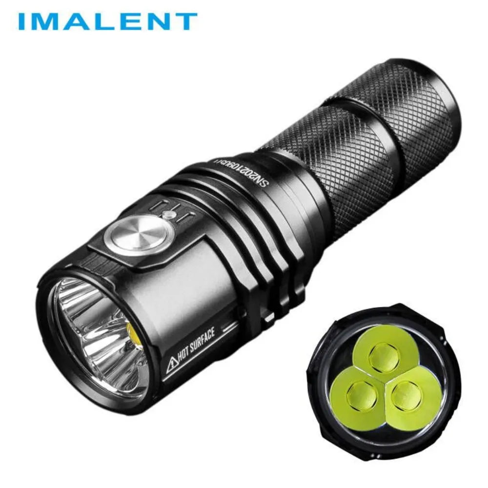 13000 Lumen Waterproof Camping Flashlight