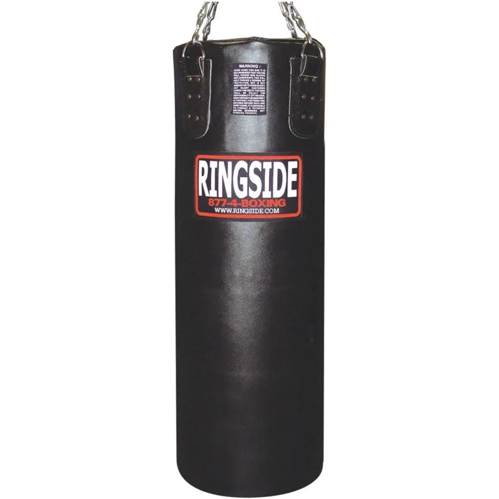 100lb Filled Leather Boxing Bag for Intense Training