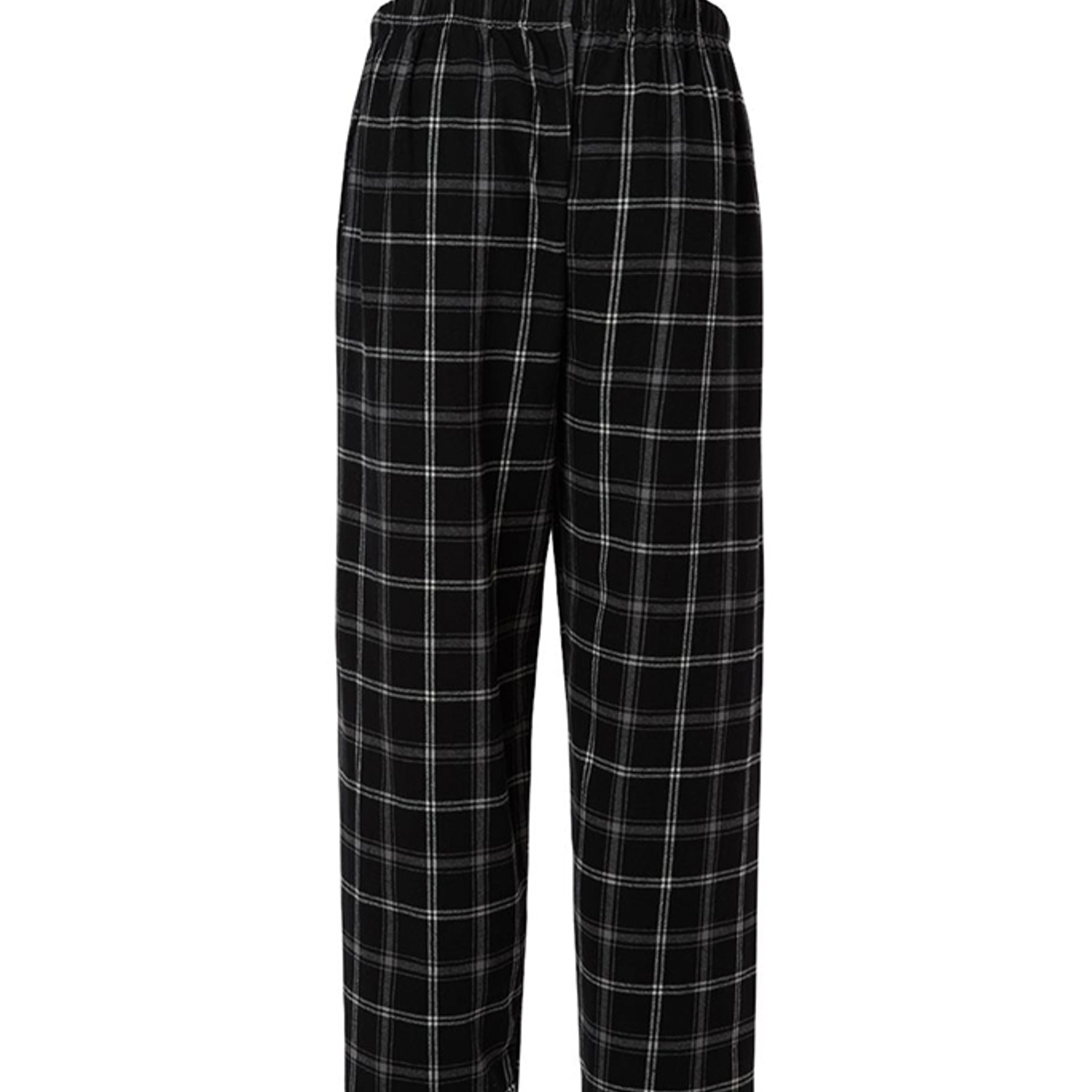Varsity Black Oxford Plaid - BM6624 - BACK